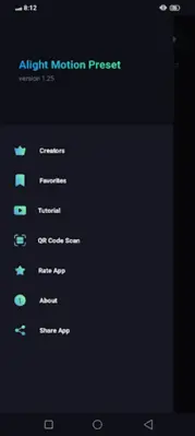 Alight Motion Preset android App screenshot 1